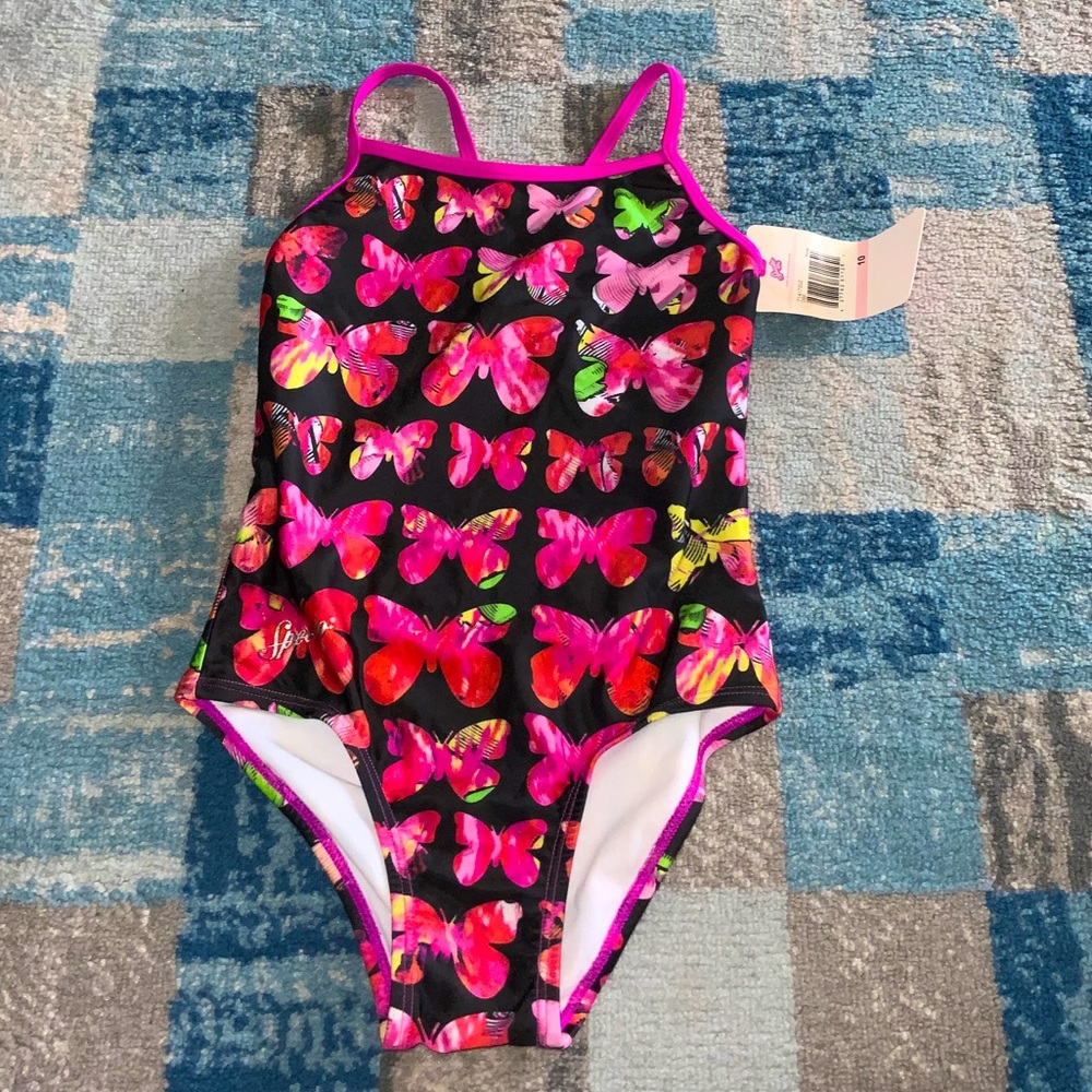 NWT speedo swimsuit for girls size 10